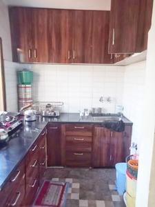 Kitchen Image of 300 Sq.ft 1 BHK Builder Floor for sale in Sarvodaya Nagar Kanpur for Rs. 3500000