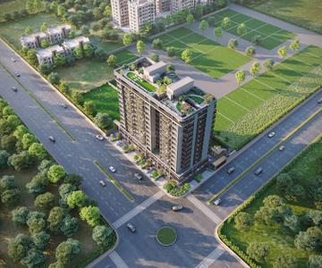 Image of 2889 Sq.ft 3 BHK Apartment / Flat for sale in Kudasan, Gandhinagar for Rs. 11650000