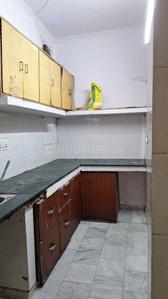 Kitchen Image of 570 Sq.ft 1 BHK Builder Floor for rent in Subhash Nagar New Delhi for Rs. 15000