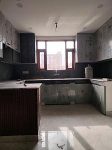 Kitchen Image of 1400 Sq.ft 4 BHK Builder Floor for sale in Khanpur New Delhi for Rs. 10000000