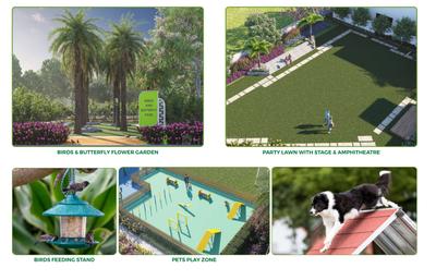 Image of 1401 Sq.ft 3 BHK Villa for sale in Indo Eco O2 Zone Villas, Ghatkesar, Secunderabad for Rs. 9900000