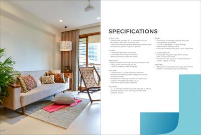 Hall Image of 960 Sq.ft 3 BHK Apartment / Flat for sale in Nisarg Royal Square, Moshi Pune for Rs. 7800000