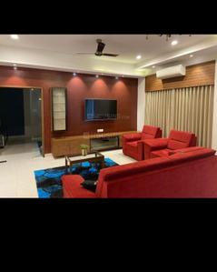 Bedroom Image of 2980 Sq.ft 4 BHK Apartment / Flat for rent in Adani Water Lily Ph 3 Towers A6 A7, Shantigram Ahmedabad for Rs. 140000