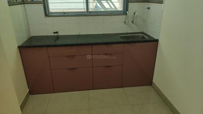 Kitchen Image of 625 Sq.ft 1 BHK Apartment / Flat for sale in Sai Shrushti Shiv Sarovar Heritage, Shilphata Thane for Rs. 3550000