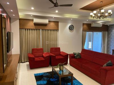 Hall Image of 2980 Sq.ft 4 BHK Apartment / Flat for rent in Adani Water Lily Ph 3 Towers A6 A7, Shantigram Ahmedabad for Rs. 140000
