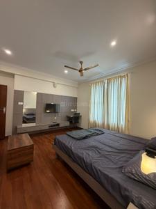 Bedroom Image of 600 Sq.ft 1 RK Apartment / Flat for rent in Thanisandra Bengaluru for Rs. 20000