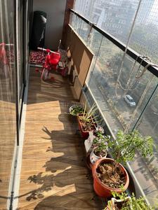 Balcony Image of 1260 Sq.ft 3 BHK Apartment / Flat for sale in Bhayli Vadodara for Rs. 8600000