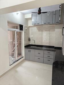 Kitchen Image of 900 Sq.ft 2 BHK Apartment / Flat for rent in Sunrise Glory, Shilphata Thane for Rs. 26000