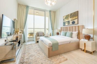Bedroom Image of 407 Sq.ft 1 RK Apartment / Flat for sale in Jebel Ali Village Dubai for Rs. 18299835