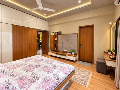 Bedroom Image of 2100 Sq.ft 3 BHK Apartment / Flat for rent in Addor Cloud 9, Ambawadi Ahmedabad for Rs. 60000