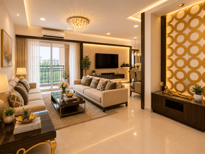 Hall Image of 1500 Sq.ft 3 BHK Apartment / Flat for sale in Kachana Raipur for Rs. 5556005