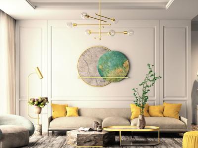 Living Room Image of 1400 Sq.ft 3 BHK Apartment / Flat for sale in Mahalunge Pune for Rs. 11600000