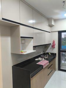 Kitchen Image of 1200 Sq.ft 3 BHK Apartment / Flat for rent in Runwal Gardens, Dombivli East Thane for Rs. 30000