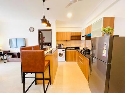 Kitchen Image of 810 Sq.ft 1 BHK Apartment / Flat for sale in Arpora Goa for Rs. 14000000