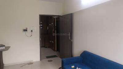Living Room Image of 610 Sq.ft 1 BHK Apartment / Flat for rent in Unique Greens, Thane West Thane for Rs. 26000
