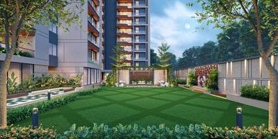 Image of 2715 Sq.ft 3 BHK Apartment / Flat for sale in Vesu, Surat for Rs. 16300000