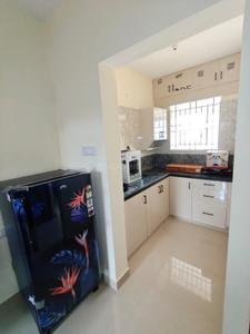 Kitchen Image of 600 Sq.ft 1 BHK Apartment / Flat for rent in Munnekollal Bengaluru for Rs. 26000