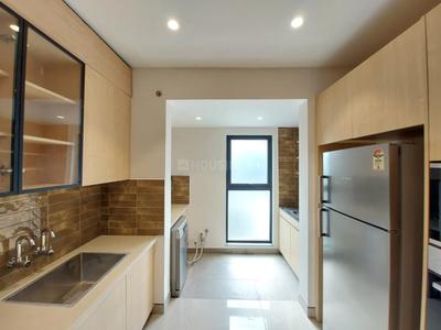 Kitchen Image of 1937 Sq.ft 3 BHK Apartment / Flat for rent in Appaswamy The Broadstone, Ramapuram Chennai for Rs. 150000