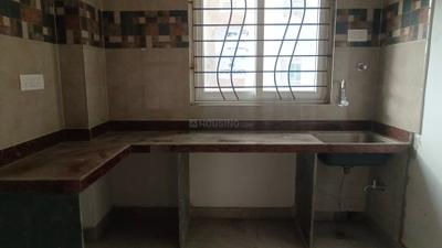 Kitchen Image of 1000 Sq.ft 3 BHK Apartment / Flat for sale in Krishti Mansion, Rajarhat Kolkata for Rs. 5966000