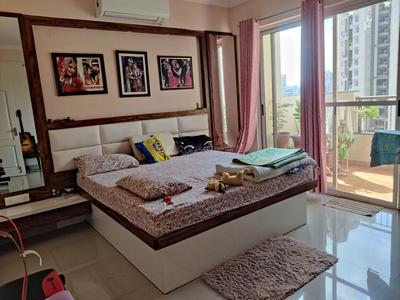 Bedroom Image of 670 Sq.ft 1 BHK Apartment / Flat for sale in Nyati Elan Central II, Wagholi Pune for Rs. 4500000