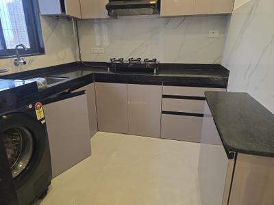 Kitchen Image of 1000 Sq.ft 2 BHK Apartment / Flat for rent in DLH Leo Tower, Andheri West Mumbai for Rs. 120000