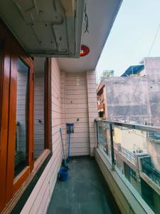 Balcony Image of 1100 Sq.ft 3 BHK Builder Floor for rent in Dream Home, Dwarka Mor New Delhi for Rs. 25000