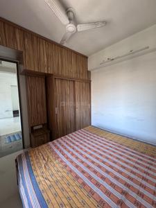 Bedroom Image of 600 Sq.ft 2 BHK Apartment / Flat for rent in Hrishikesh Kishor Park, Vaishno Devi Circle Ahmedabad for Rs. 25000