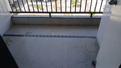 Balcony Image of 1250 Sq.ft 2 BHK Apartment / Flat for rent in Vitoria Heights, Sima Nagar Surat for Rs. 19000