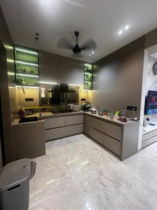 Kitchen Image of 2350 Sq.ft 4 BHK Apartment / Flat for sale in Pioneer Luxury, Bhimrad Surat for Rs. 16500000