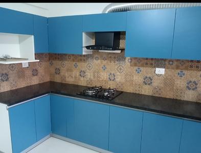 Kitchen Image of 1275 Sq.ft 3 BHK Apartment / Flat for rent in Kuriachira Thrissur for Rs. 24500