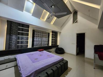 Bedroom Image of 4000 Sq.ft 4 BHK Villa for rent in Thaltej Ahmedabad for Rs. 100000