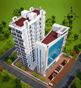 Image of 1702 Sq.ft 3 BHK Apartment / Flat for sale in Nutan Lotus Plaza, Danapur, Patna for Rs. 13616000