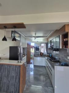 Kitchen Image of 2400 Sq.ft 3 BHK Apartment / Flat for rent in Bhayli Vadodara for Rs. 55000