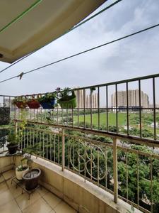 Balcony Image of 550 Sq.ft 2 BHK Apartment / Flat for rent in Supertech Eco Village, Noida Extension Greater Noida for Rs. 21000