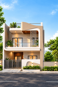 Building Image of 2300 Sq.ft 3 BHK Villa for sale in Rajul Green Vistas, Kajarwara Gram Jabalpur for Rs. 9600000