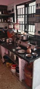 Kitchen Image of 450 Sq.ft 1 BHK Apartment / Flat for sale in Digvijay Plot Jamnagar for Rs. 800000