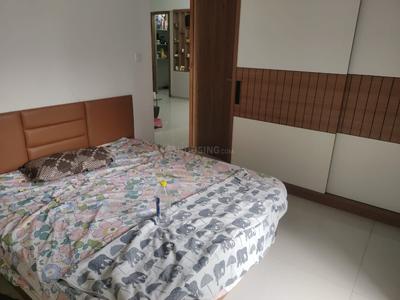 Bedroom Image of 1700 Sq.ft 3 BHK Apartment / Flat for rent in Motherland Magnate Lavish, Vaishno Devi Circle Ahmedabad for Rs. 40000