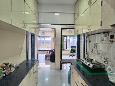 Kitchen Image of 500 Sq.ft 1 BHK Apartment / Flat for rent in Borivali West Mumbai for Rs. 34000