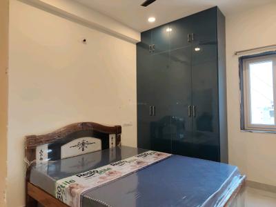 Bedroom Image of 600 Sq.ft 1 BHK Apartment / Flat for rent in Gachibowli Hyderabad for Rs. 26000
