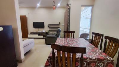 Hall Image of 1056 Sq.ft 2 BHK Apartment / Flat for rent in Sattva Laurel Heights, Jalahalli West Bengaluru for Rs. 43000