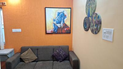 Living Room Image of 680 Sq.ft 1 BHK Builder Floor for rent in Hulimavu Bengaluru for Rs. 18500