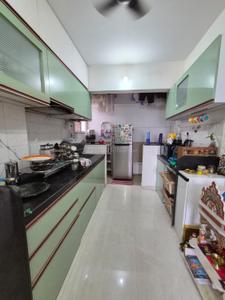 Kitchen Image of 853 Sq.ft 2 BHK Apartment / Flat for sale in Vision Shriram Corner Phase 2, Dhayari Pune for Rs. 6500000