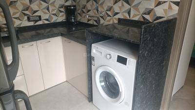 Kitchen Image of 485 Sq.ft 1.5 BHK Apartment / Flat for rent in Ajmera Greenfinity Wing C And D, Wadala Mumbai for Rs. 65000