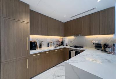 Kitchen Image of 546 Sq.ft 1 BHK Apartment / Flat for sale in Azizi Riviera 3 by Azizi Developments, Nad Al Sheba Dubai for Rs. 37700000