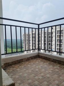 Balcony Image of 1500 Sq.ft 3 BHK Apartment / Flat for rent in Omaxe Waterscapes, Arjunganj Lucknow for Rs. 30000