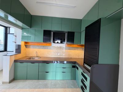 Kitchen Image of 900 Sq.ft 2 BHK Apartment / Flat for rent in Duville Riverdale Grove, Kharadi Pune for Rs. 35200