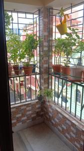 Balcony Image of 650 Sq.ft 2 BHK Apartment / Flat for sale in Haltu Kolkata for Rs. 3500000