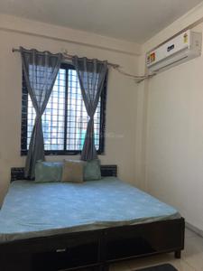 Bedroom Image of 1000 Sq.ft 2 BHK Apartment / Flat for rent in Shekhar Planet, Vijay Nagar Indore for Rs. 30000