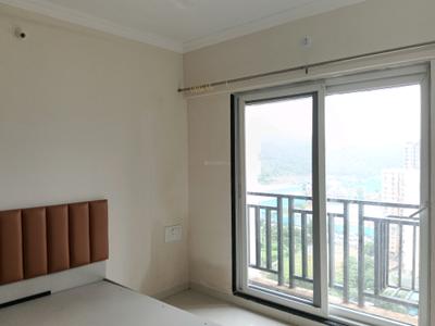 Bedroom Image of 550 Sq.ft 1 BHK Apartment / Flat for rent in Raunak Bliss Phase A by Raunak Group, Kasarvadavali Thane for Rs. 25655