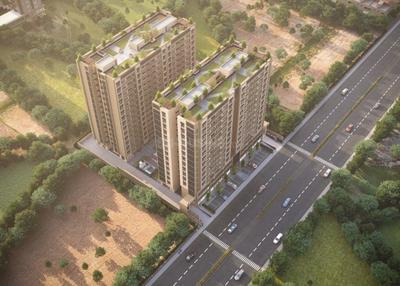 Image of 1170 Sq.ft 3 BHK Apartment / Flat for sale in K K Shyam Height I, Chandkheda, Ahmedabad for Rs. 8028000